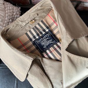 Vintage Burberry Trench Coat - Men's 52 Long